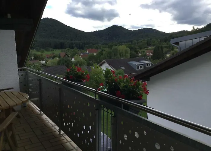 아파트 Haus Am Waldrand